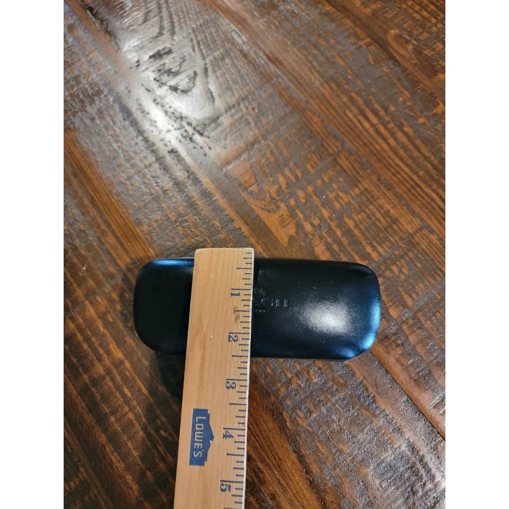 Coach New York Hard Clamshell Sunglass Case Eyeglass‎ Black